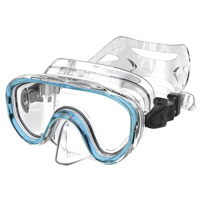 Masque de snorkeling Marina Enfants Aquamarine Seac 75-7A-SKL