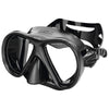Masque de plongée et snorkeling Iena Noir-Argent Seac 75-8NS-SBL