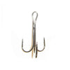 Hameçons triples nickelés 50pcs Taille 4 Lineaeffe 7610040