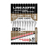 Hameçons de pêche fluorocarbone carpe 150cm taille 8 diamètre 0,18 Lineaeffe 7671208-18