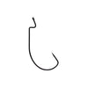 Hameçon Worm Hook Carolina Kaptura Taille 4-0 Fishing Ferrari 7951600-4