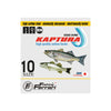 Hameçons de pêche Sode Ring Kaptura Taille 10 Pêche Ferrari 7953010