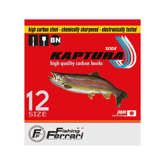 Hameçons de pêche Sode Flatted Kaptura Taille 10 Pêche Ferrari 7953110