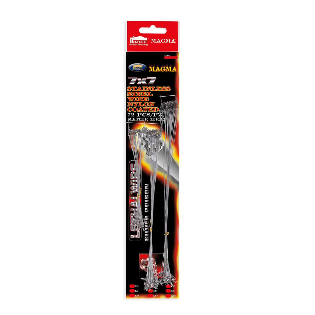 Fil d'acier leader Cavetto Acciaio Super Soft 7x7 Lineaeffe 7980450