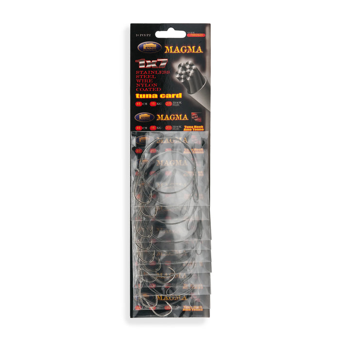 Steel Wire Lineaeffe Tuna Card Without Swivel