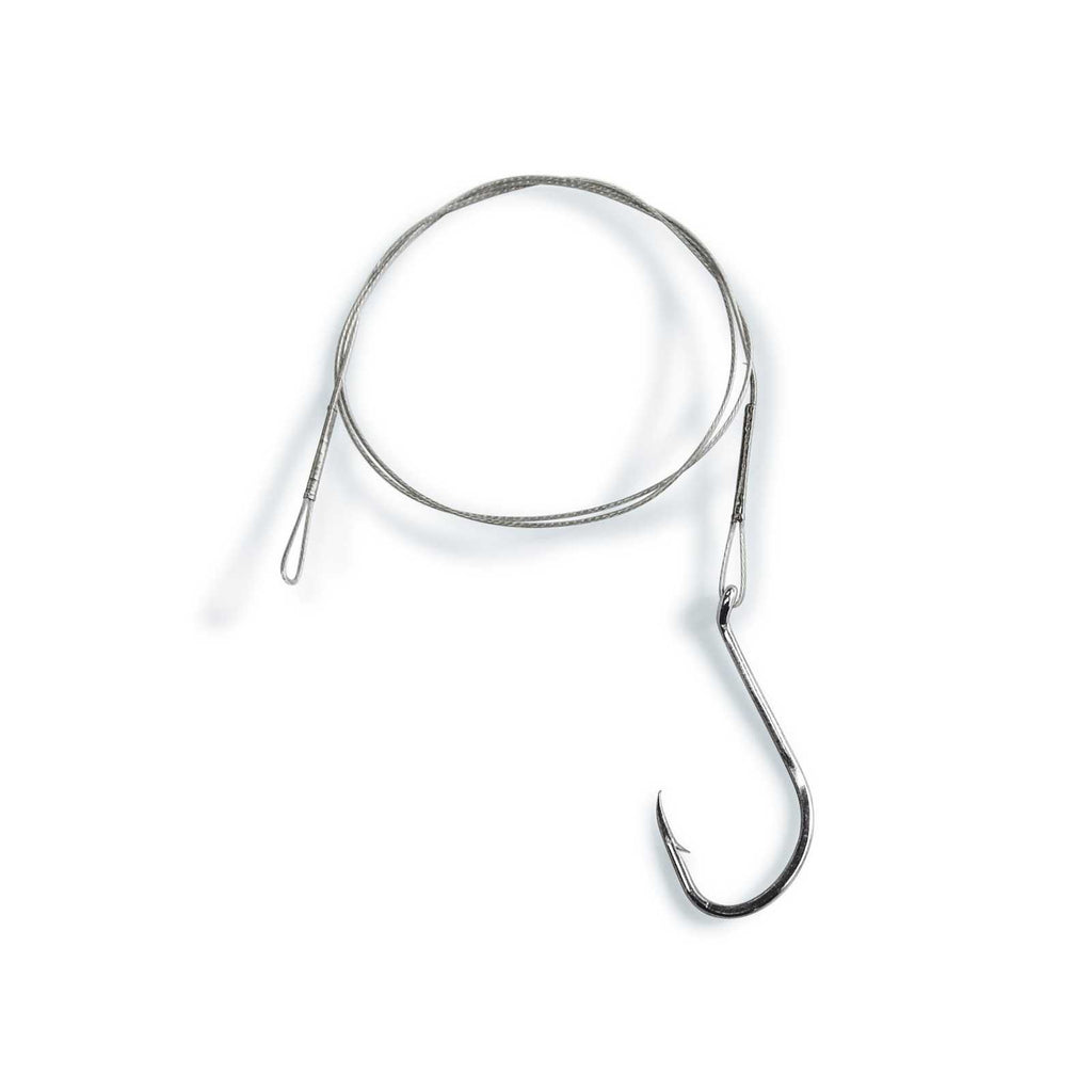 Fil d'acier Thon carte sans émerillon 1x7 45cm 12kg Taille 1-0 Lineaeffe 7980910
