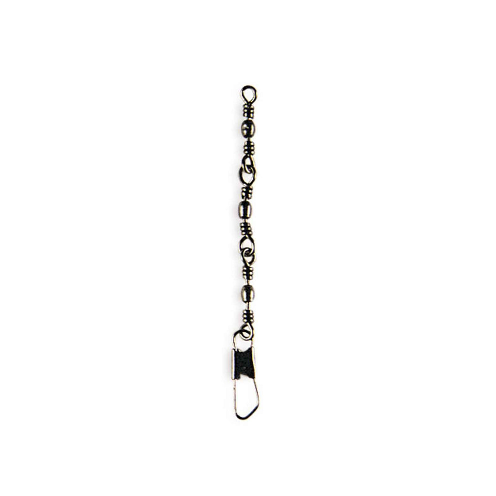 Émerillon à trois articulations noir 20m Lineaeffe 8001720