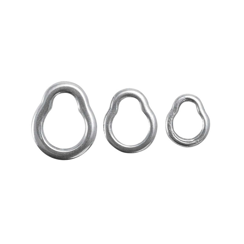 Anneaux solides en métal Taille 2 Lineaeffe 8021502