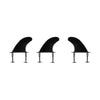 Fins de Planche d'École de Surf 4.5" Noir Surflogic 80953