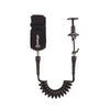 Leash pour bodyboard enroulable biceps Noir Surflogic 81301