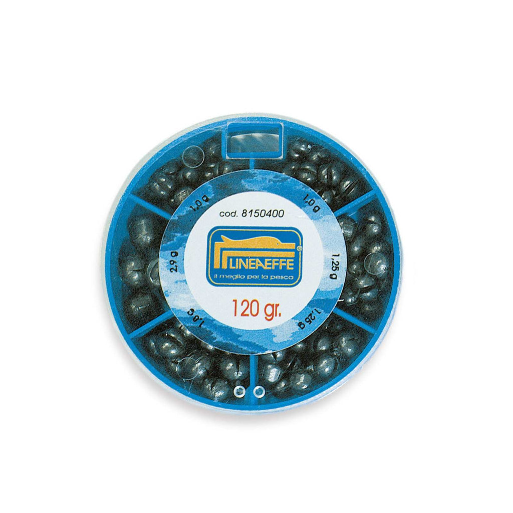 Boîte de plomb souple plombs éclatés grandes tailles 120g Lineaeffe 8150400