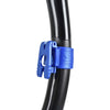 Tuba de plongée Snorkeling Vortex Dry Noir-Bleu Seac 84-22BM-SBL