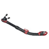 Tuba de plongée Snorkeling Vortex Dry Noir-Rouge Seac 84-22RM-SBL