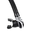 Tuba de plongée Snorkeling Vortex Dry Noir-Blanc Seac 84-22W-SBL