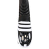Tuba de plongée Snorkeling Vortex Dry Noir-Blanc Seac 84-22W-SBL