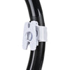 Tuba de plongée Snorkeling Vortex Dry Noir-Blanc Seac 84-22W-SBL