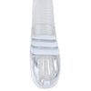 Tuba de plongée Snorkeling Vortex Dry Transparent-Blanc Seac 84-22W-SKL