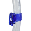 Tuba de plongée Snorkeling Fast Tech Dry Transparent-Bleu Seac 84-32B-SKL