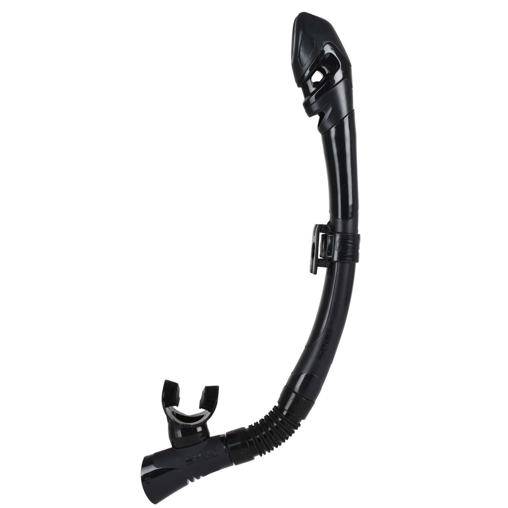 Tuba de plongée Snorkeling Fast Tech Dry Noir Seac 84-32N-SBL