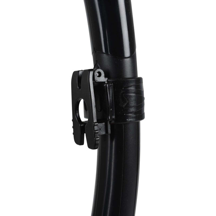 Tuba de plongée Snorkeling Fast Tech Dry Noir Seac 84-32N-SBL