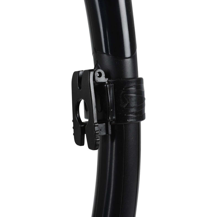 Tuba de plongée Snorkeling Fast Tech Dry Noir-Bleu Seac 84-32NB-SBL