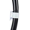 Tuba de plongée Snorkeling Fast Tech Dry Noir-Blanc Seac 84-32NW-SBL