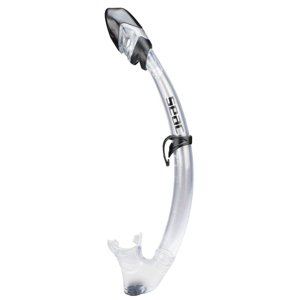 Tuba de snorkeling Tribe Dry Transparent-Noir Seac 84-33N-SKL