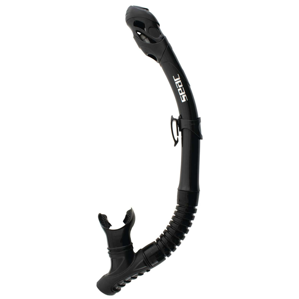 Tuba de plongée Snorkeling Reverse Dry Noir-Noir Seac 84-38N-SBL