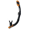Tuba de Plongée Snorkeling Reverse Dry Noir-Orange Seac 84-38O-SBL