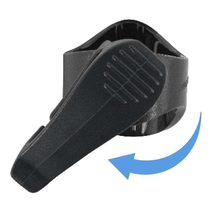 Tuba de plongée Snorkeling Reverse Dry Noir-Tiffany Seac 84-38TI-SBL