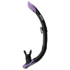 Tuba de plongée Snorkeling Reverse Noir-Lilas Seac 84-39LL-SBL