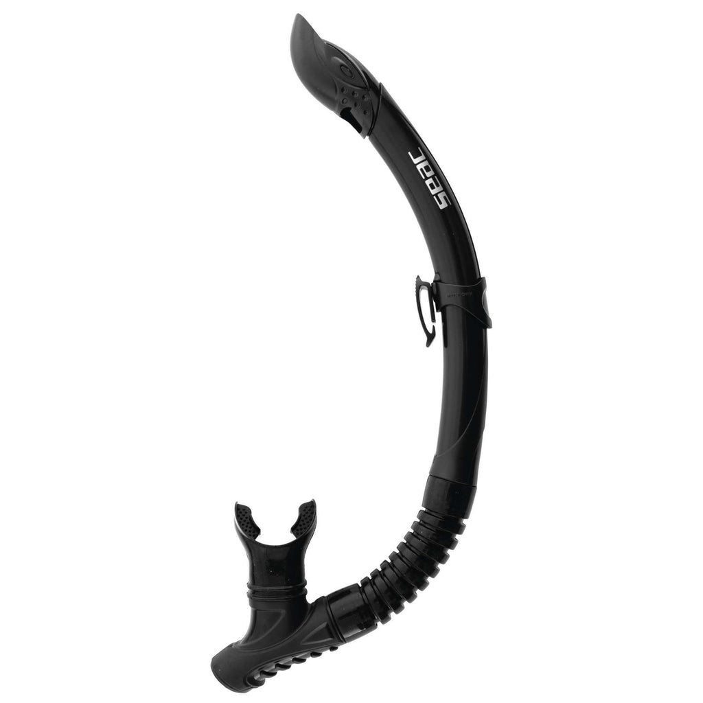 Tuba de plongée Snorkeling Reverse Noir Seac 84-39N-SBL