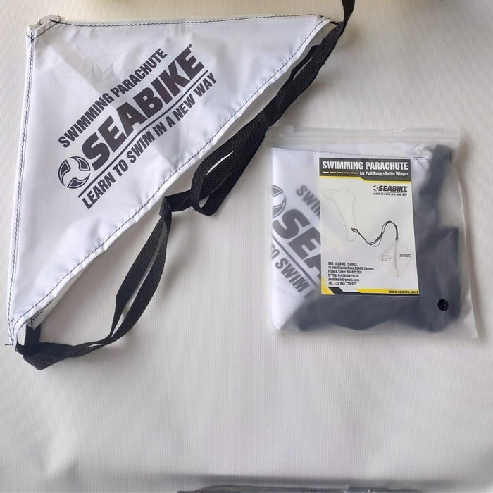 Parachute pour Pullbuoy Ailes de natation Blanc Seabike 854042