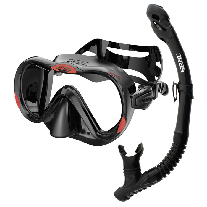 Kit de Snorkeling Boss Reverse Dry Noir Seac 89-102N