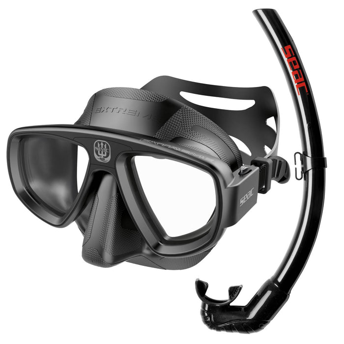 Set de plongée en apnée et de pêche sous-marine Extreme Black Seac 89-24N