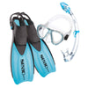 Kit de Snorkeling Tris Sprint Dry Enfants Bleu 32-35 Seac 89-30B-32-35