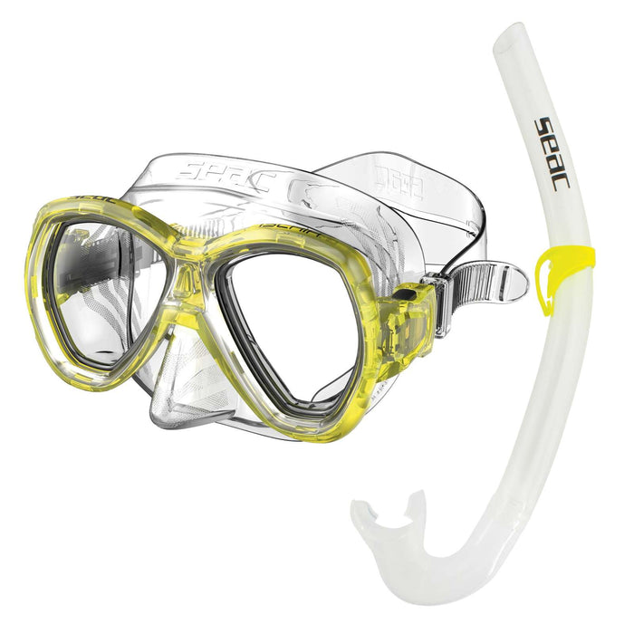 Set de snorkeling Ischia Md Clear-Yellow Seac 89-34Y