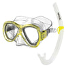 Set de snorkeling Ischia Md Clear-Yellow Seac 89-34Y