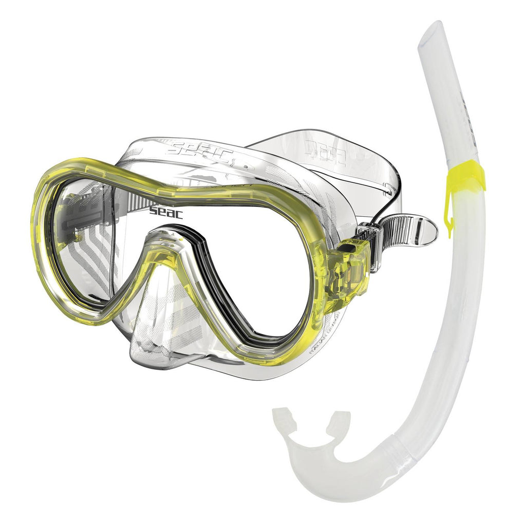 Set de snorkeling Panarea Clear-Yellow Seac 89-40Y