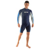 Rash Guard Raa Long Evo Homme Bleu Foncé S Seac 9316-02