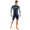 Rash Guard Raa Long Evo Homme Bleu Foncé XXXXL Seac 9316-08