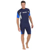 Rash Guard Raa Short Evo Homme Bleu-Foncé XXXL Seac 9317-07