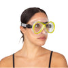 Masque de snorkeling Capri Slt Transparent-Jaune Seac 9419Y