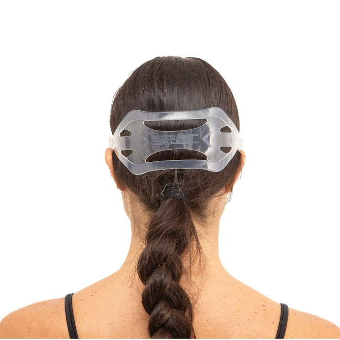 Masque de snorkeling Capri Slt Transparent-Jaune Seac 9419Y
