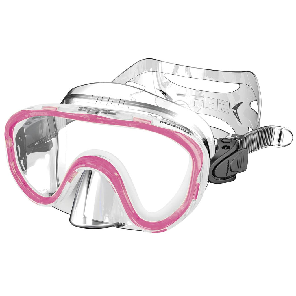 Masque de snorkeling Marina Enfants Rose Seac 9426P