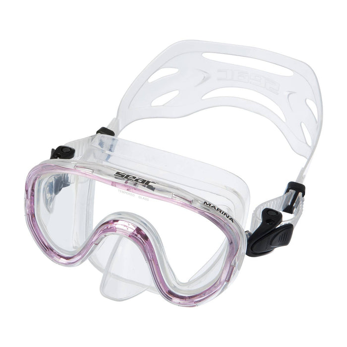 Masque de snorkeling Marina Enfants Rose Seac 9426P