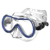 Masque de snorkeling Salina Transparent-Bleu Seac 9443B