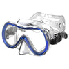 Masque de snorkeling Salina Md Transparent-Bleu Seac 9446B