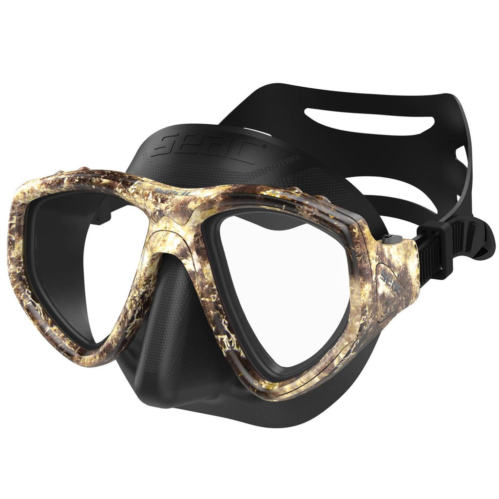 Masque de Plongée Libre et de Chasse Sous-Marine One Camo Seac 9449K
