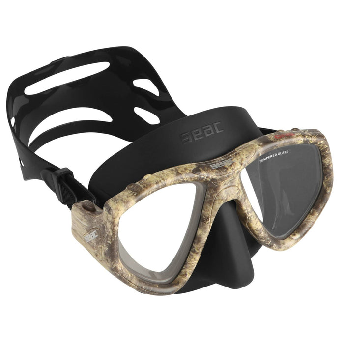 Masque de Plongée Libre et de Chasse Sous-Marine One Camo Seac 9449K